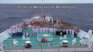 W1  Fröhliche Menschen auf MS Albatros [upl. by Aryamoy]