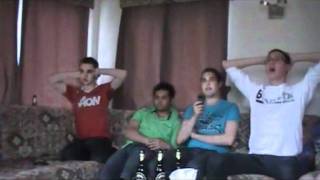 Reaction to champions league final 2011 manchester united vs barcelona [upl. by Norvil]