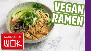 Delicious Vegan Ramen Recipe [upl. by Pantin404]