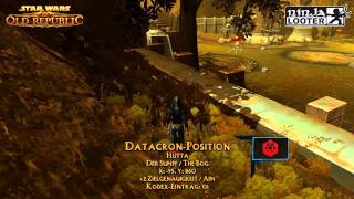 SWTOR  DatacronGuide Hutta  Sumpf  DatacronPosition auf Ninjalooterde [upl. by Druci]