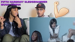 Couple Reacts  Fifth Harmony quotSledgehammerquot Music Video Reaction [upl. by Drallim]