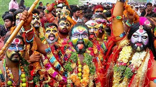 Talwar Shiva Pothuraju at Golconda Bonalu 2022  Bowenpally Bharath Pothuraju Golconda Bonalu 2022 [upl. by Peisch]