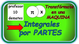 Integrales por partes 01 introducción Tutorial Paso a paso [upl. by As381]