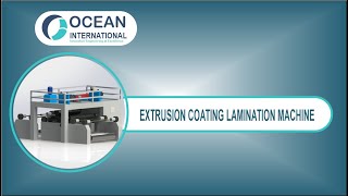 Extrusion Coating Lamination Machine [upl. by Yarazed941]