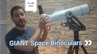 Orion GiantView BT100 Binocular Telescope Overview  Theyre HUGE [upl. by Siednarb731]