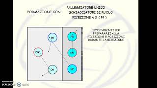 PALLAVOLO Schemi di Base Ricezione a 3 [upl. by Josey]