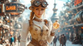 🎄Steampunk Christmas 2150  A Futuristic Holiday Like Never Before [upl. by Columba910]