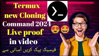 Termux live facebook cloning 2024  by Technical jutta [upl. by Legnaleugim446]