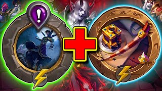 DOUBLE Gem Scaling with this Combo  Hearthstone Battlegrounds [upl. by Runck957]