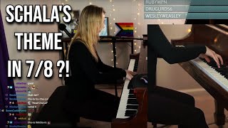 Schalas Theme but its in 78 44 and 34 Chrono Trigger Live Piano Improv [upl. by Mclyman827]