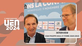 Interview de Pierre Jean LEDUC et de JeanPhilippe DAULL [upl. by Charita672]