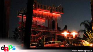 Disneyland Hotel Monorail Water Slides Waterfall Effect [upl. by Llirret824]