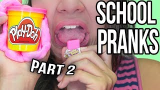 Funny Pranks For Back to School Using School Supplies Natalies Outlet [upl. by Atnahsal264]