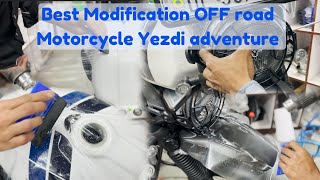 fully loaded OFF road Motorcycle Yezdi adventure 2024 new Yezdi adventure [upl. by Gladys772]