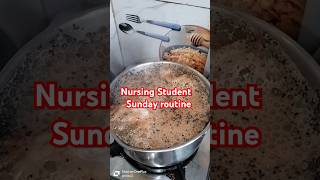 Nursing Student Sunday routine nature relaxing viralvideo [upl. by Mureil]