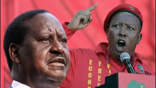 Even If Raila Is Robbed the Presidency Openly No One Should Die Julius Malema ROARS in Kenya [upl. by Sida14]