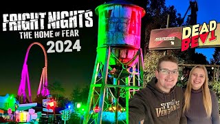 Thorpe Park FRIGHT NIGHTS 2024 Vlog  INSIDE ALL Scare Mazes [upl. by Haldis]