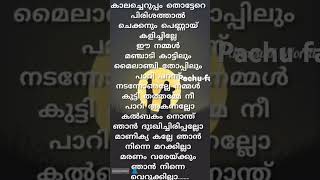 Lyrics mappila patt songshorts feedshorts💫malayalam tranding viral💫 [upl. by Nordin]