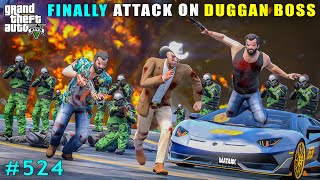 Duggan Boss Made A Dangerous Attack On Michael  Gta V Gameplay [upl. by Batruk]