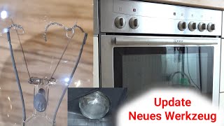 Backofen Lampe tauschen Update  Tipps und Tricks  Was tun wenn sich das Glas nicht öffnen lässt [upl. by Quennie]