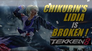 Chikurins LIDIA is Super Strong in TEKKEN 8 [upl. by Alusru]