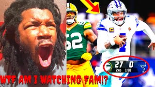 COWBOYS VS PACKERS REACTION 2024 WILDCARD DALLAS COWBOYS VS GREEN BAY PACKERS HIGHLIGHTS REACTION [upl. by Dierolf]