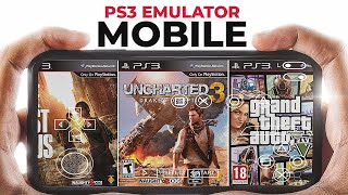 Finally PS3 Emulator Possible On Mobile Play PS3 Games Like GOW 3 Uncharted Last of Us [upl. by Aisenat]