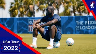 Exclusive BehindTheScenes With Kalidou Koulibaly 🇺🇸 🔵 [upl. by Edieh214]