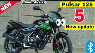 New Bajaj Pulsar 125 Neon 2025 Model  Green Color Launched Price Mileage Review [upl. by Romo]