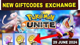 NEW POKEMON UNITE GIFT CODES 2024  POKEMON UNITE CODES  POKEMON UNITE CODE [upl. by Miksen]