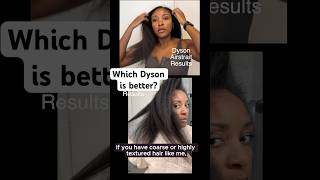 Comparing Dyson Nural to the Airwrap and Airstrait hair dyson blowout blackhair curlyhair [upl. by Meehsar]