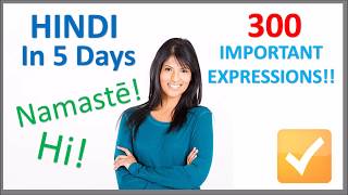 Learn Hindi in 5 Days  Conversation for Beginners [upl. by Leakcim]