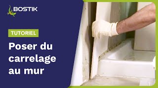 Tutoriel  Comment poser du carrelage au mur  Bostik [upl. by Nnaacissej913]