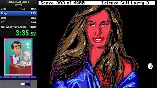 Leisure Suit Larry 3 any speedrun 1402 [upl. by Yuji]