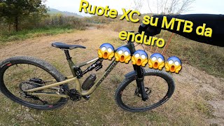 Provo ruote e gomme XC su MTB da enduro per scoprire se [upl. by Roumell]