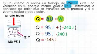 PRIMERA LEY DE LA TERMODINÁMICA [upl. by Onibla]