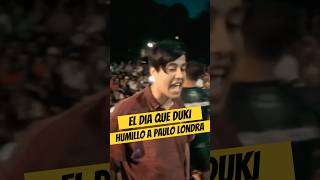 El día que DUKI HUMILLÓ a PAULO LONDRA😡🔥 duki paulolondra freestyle quintoescalon [upl. by Elfont]