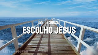 Escolho Jesus • Betty Souza Playback Legendado Sem Vocal  Tom para Tenores quotEbquot [upl. by Animahs242]