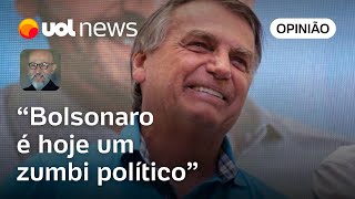 Bolsonaro é um zumbi político que tenta se manter vivo para 2026 diz Josias de Souza [upl. by Ynaffat]