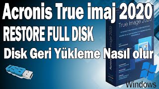 Acronis True İmaj 2020 BackupampRestore With FTP SERVER Video 2 [upl. by Busey693]