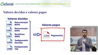 eSocial ponto a ponto Eventos periódicos  Diferenciação entre S1200 e S1210 [upl. by Ailices]