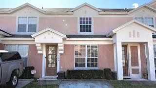 ORLANDO AREA typical townhouse holiday rental property Florida VIDEO [upl. by Vicki]