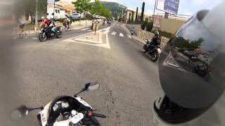 La moto en fête  Run de Coluche  22 juin 2014 [upl. by Peltz]