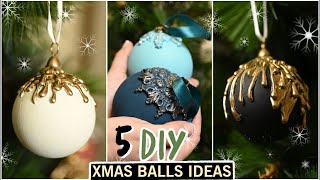 DIY CHRISTMAS BAUBLES EASY AND CHIC [upl. by Yankee342]