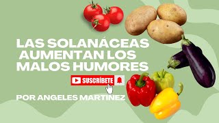 Las solanáceas por su solanina pueden causar migrañas asma depresión y agotamiento🍅🍆🫑🥔 [upl. by Ayotal]