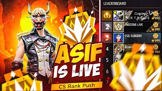 Cs Rank Random Pushing 😲 From Heroic To GrandMaster 🤯  Garena  Free Fire [upl. by Cock]