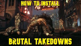 How to install the BRUTAL MOVESET MOD for Batman Arkham Knight [upl. by Nyleuqcaj]