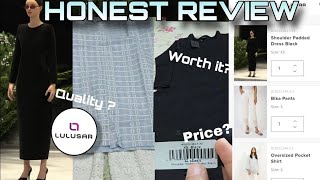 Honest Review of my clothing haul from lulusar  Life with Laiba [upl. by Sheppard]