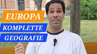 Komplette Geografie Europas in 30 Minuten  Flüsse Berge Sprachen Klima Vegetation Währungen [upl. by Etka]