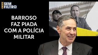 Barroso ironiza Polícia Militar de São Paulo e Derrite rebate Organização séria [upl. by Isaiah552]